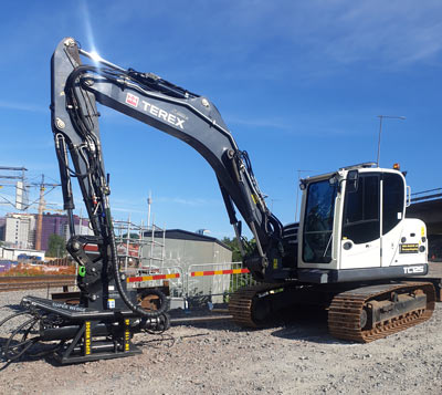 Bergspräckning Västlänken Göteborg